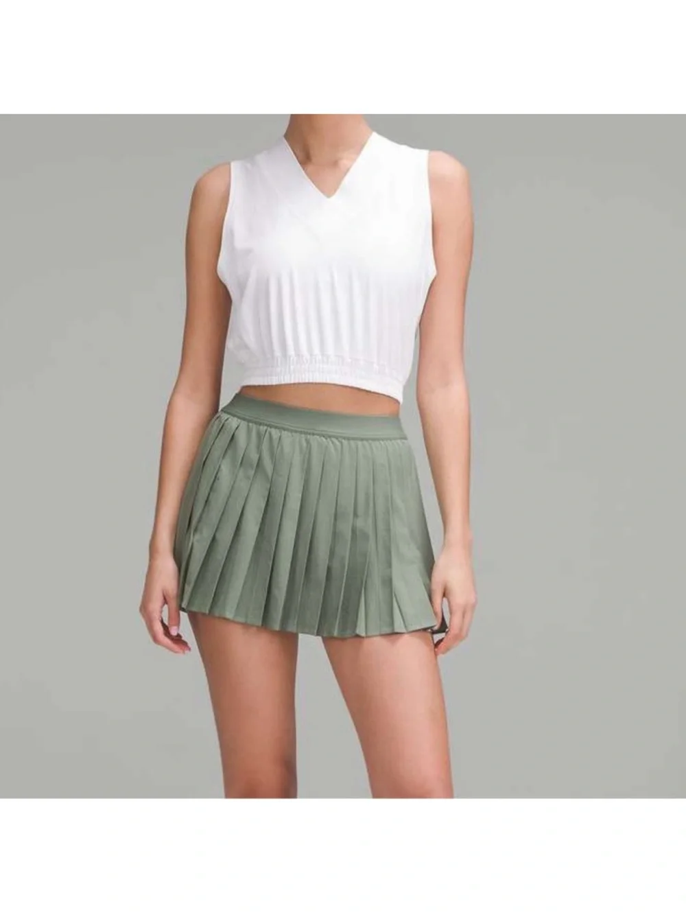 lululemon athletica Sage Green Active Skort